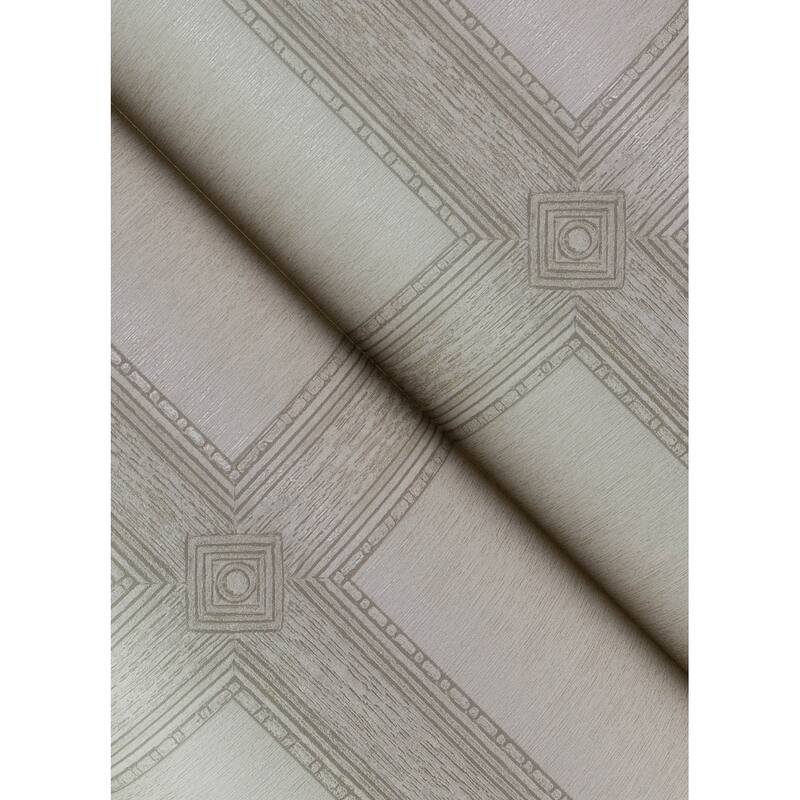 Chris Loves Julia x A-Street Prints Moorland Ivory Wood Panel Wallpaper