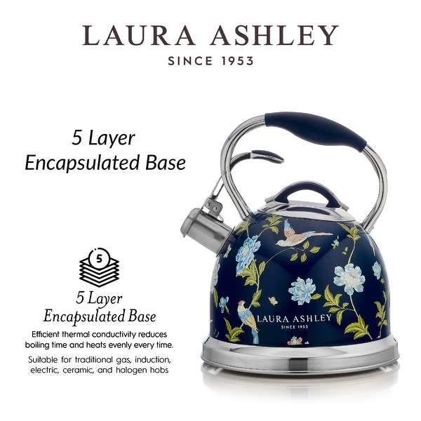VQ Laura Ashley 10 Cup Stove Top Kettle - Bed Bath & Beyond