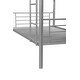 preview thumbnail 6 of 6, Twin over Twin Size Modern Style Metal Bunk Bed with Safe Stairs