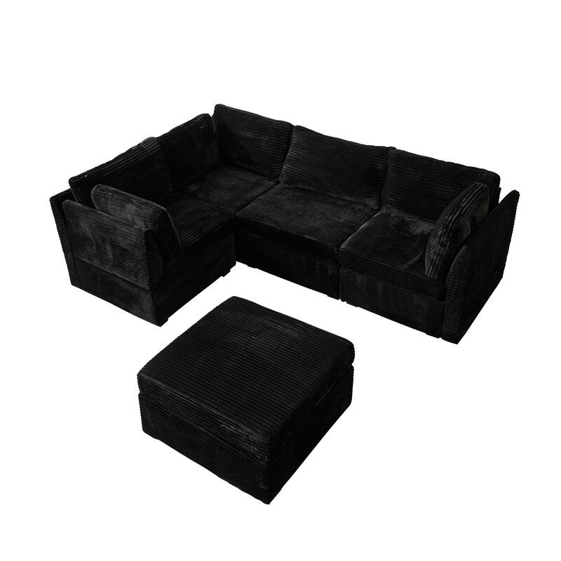 OVIOS Modular Cloud-Like Sofa (with Ottoman)