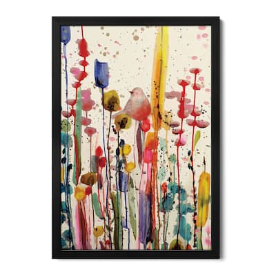 Ce Doux Matin Premium Framed Poster by Sylvie Demers