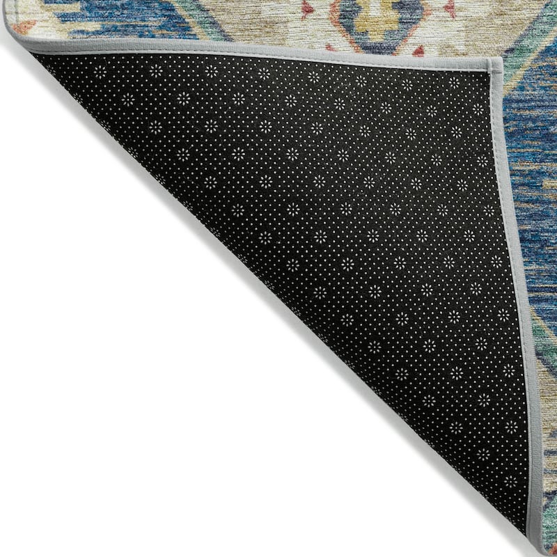 Machine Washable Indoor/Outdoor Southwest Global Chantille Rug