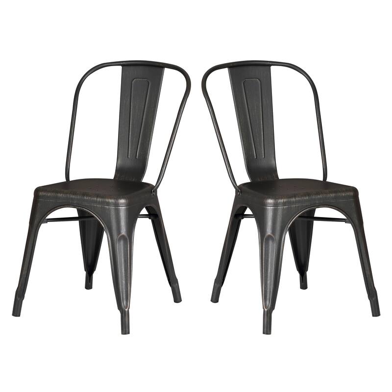 Modern Metal Dining Room Kitchen Bar Chair Set