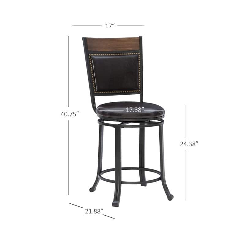 Franklin Swivel Counter Stool
