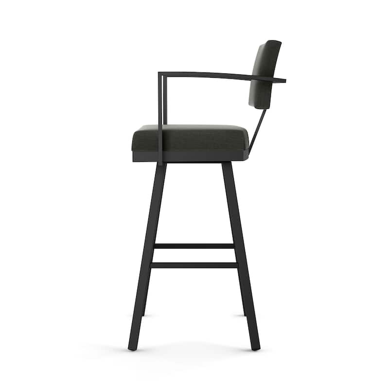 Amisco Akers Swivel Bar Stool