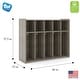 preview thumbnail 4 of 4, Tot Mate 5 Section Laminate Floor Locker - 46" x 15" x 37 1/2"
