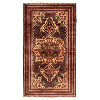 Teimani Navy Rug 3'10" x 6'8" - 3'10 x 6'8