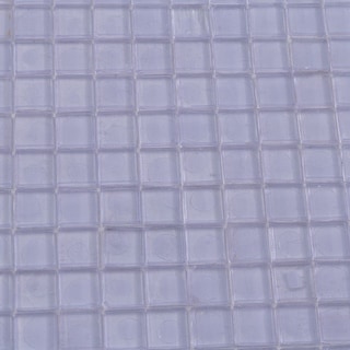 Apollo tile 12" x 12" Skosh Glossy Floral Purple Glass Tile (18.69 sq ft/case) - 20 Pack