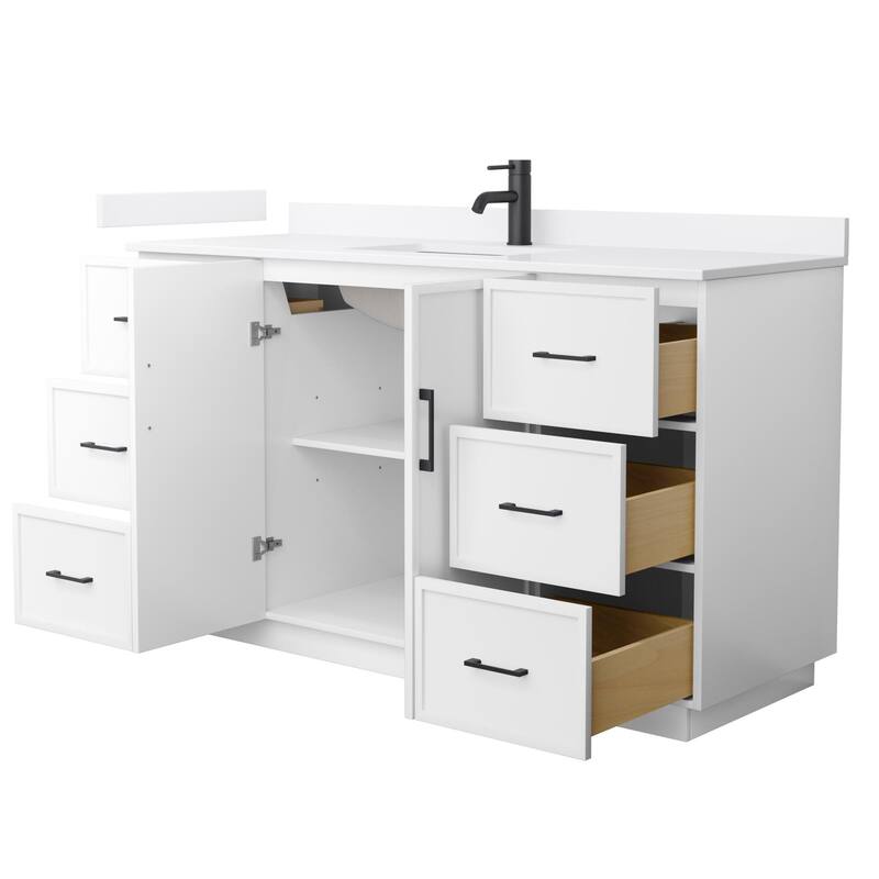 Wyndham Collection WCH7474-60S-QTZ-UNSMXX Elan TK 60" Free Standing