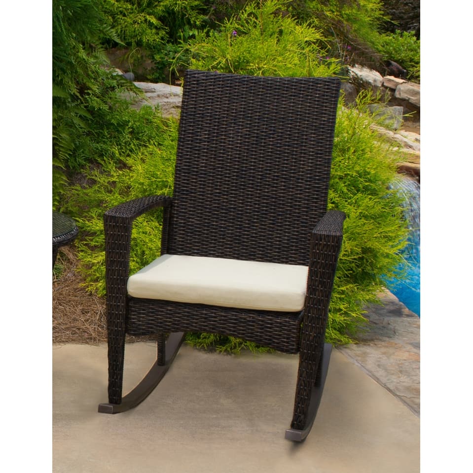 Bayview Outdoor Rocking Chair with Cushion