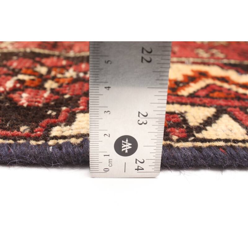 ECARPETGALLERY Hand-knotted Andelz Red Wool Rug - 3'7 x 6'5