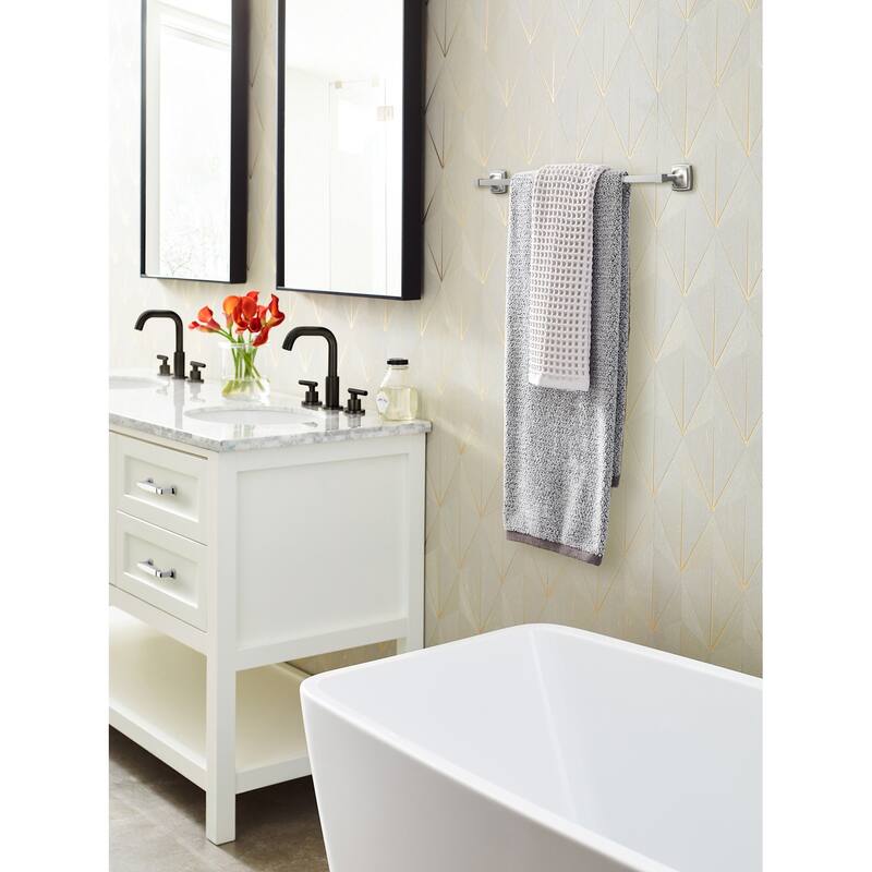 Amerock Stature 24" Towel Bar - Brushed Nickel