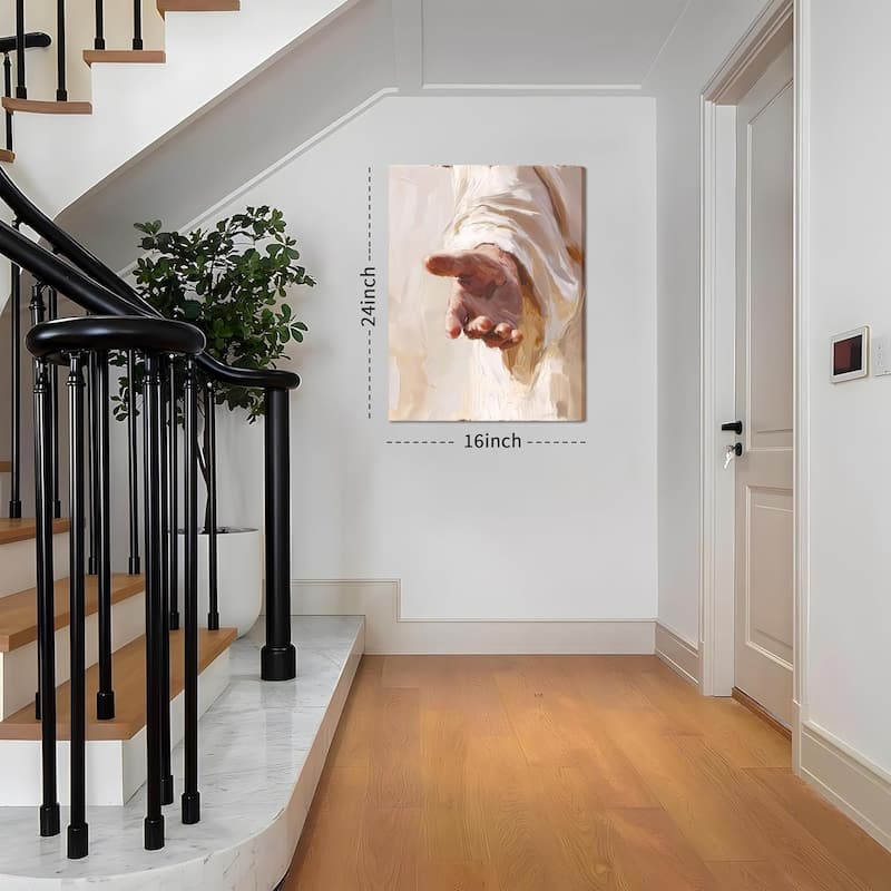 Wall Art, Christian The Hand of God Wall Decor Painting