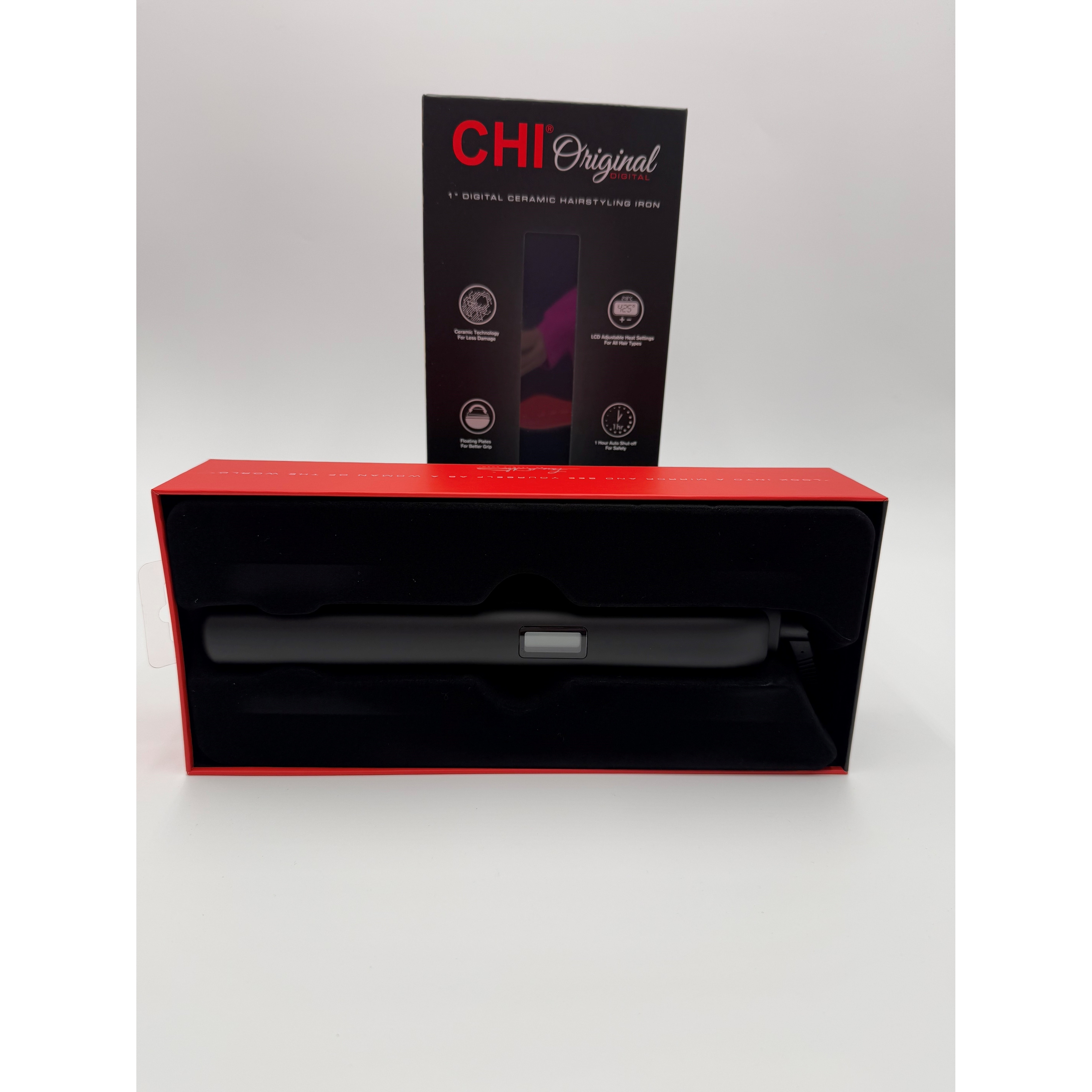 CHI Original Digital Ceramic Hairstyling Midnight Matte Iron 