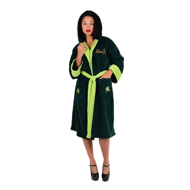 Shop Dc Comics Poison Ivy Bombshell Ladies Fleece Robe One Size