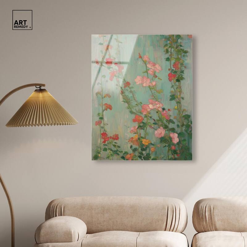 String of Colors II Acrylic by Art Remedy, Ready to Hang