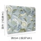 preview thumbnail 5 of 4, Chesapeake Bohemian Blue Jacobean Wallpaper