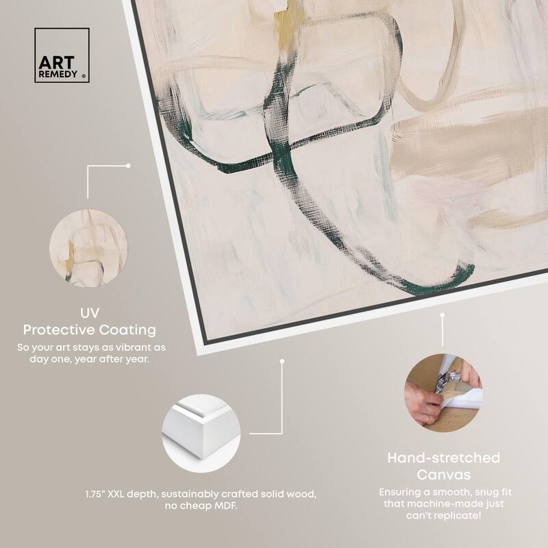 Faded Outlines I Canvas by Art Remedy