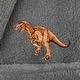 preview thumbnail 20 of 18, Sweet Kids 100% Polyester SUPER PLUSH Double Brushed Hooded Bathrobe - DINO