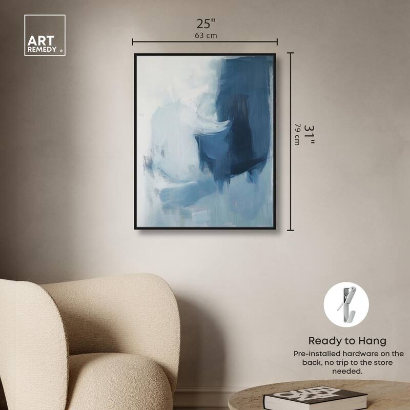Glacial Reflections II Canvas by Art Remedy