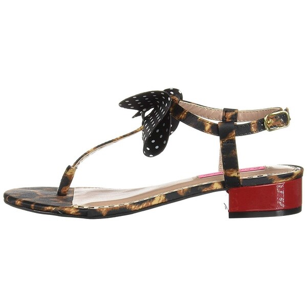 Betsey johnson austen flat sandals store