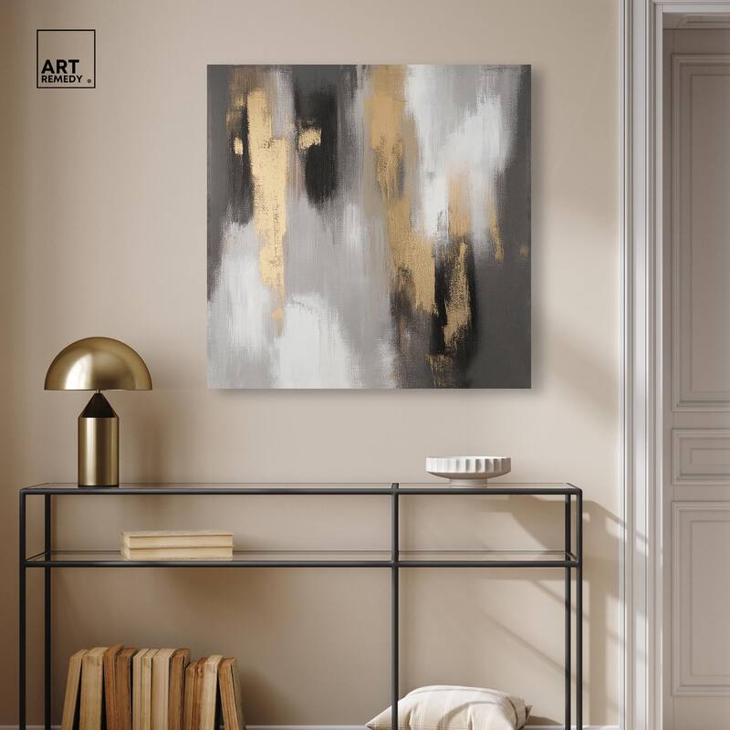 Gleaming Abyss I Canvas by Art Remedy, Gallery Wrapped