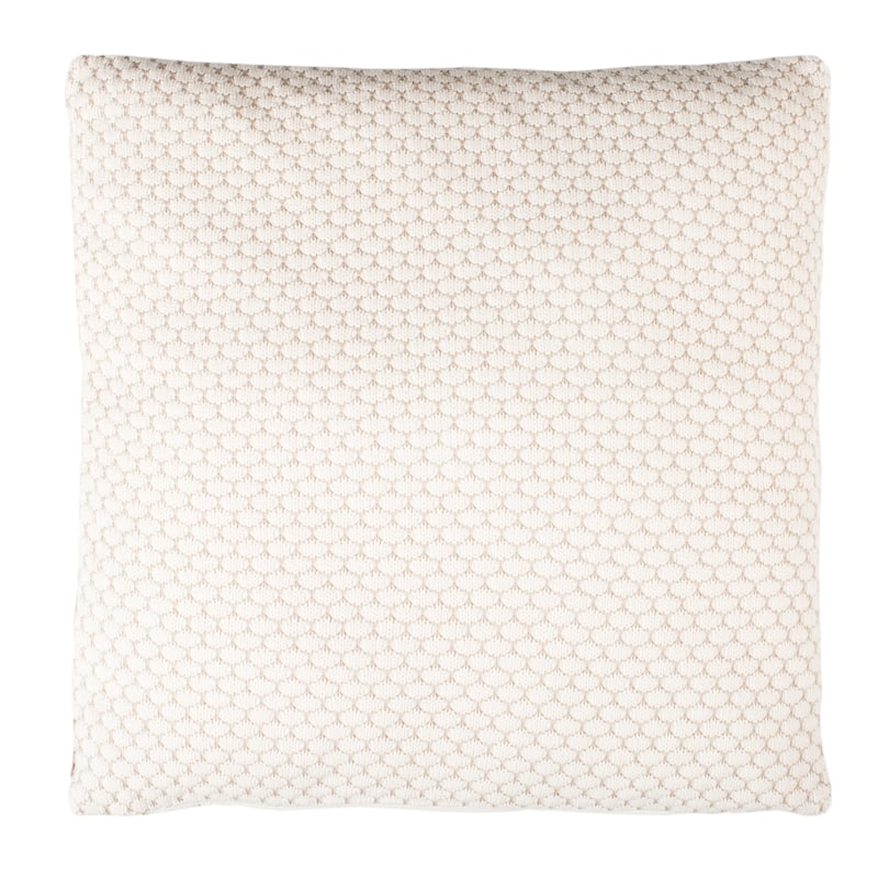 SAFAVIEH Ricia Sweet Knit Natural 20-inch Decorative Pillow