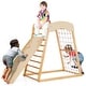 preview thumbnail 1 of 19, Costway 6-in-1 Wood Jungle Gym Montessori Climbing Play Set with - See Details