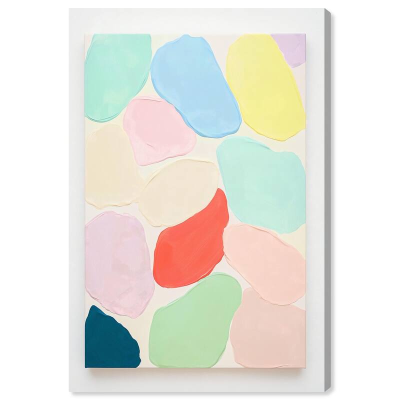 Sorbet Smudges I Canvas by Art Remedy, Gallery Wrapped - 10" x 15"