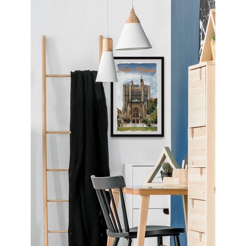 'New Haven, Connecticut' Framed Painting Print