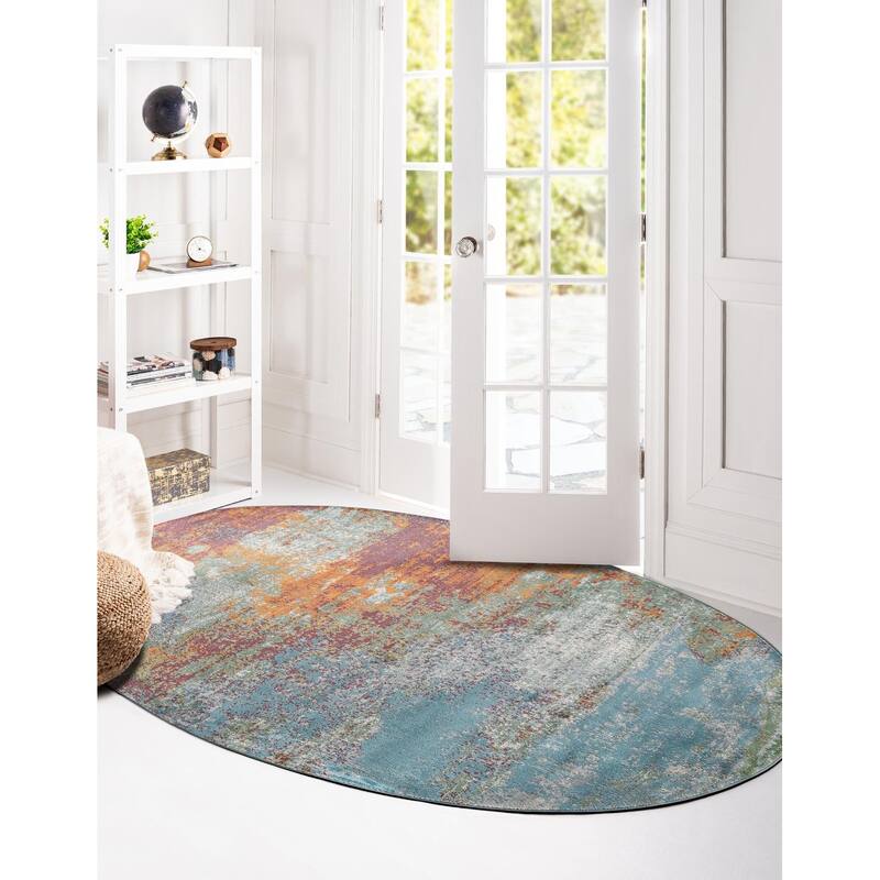 Contemporary Laka Collection Area Rug