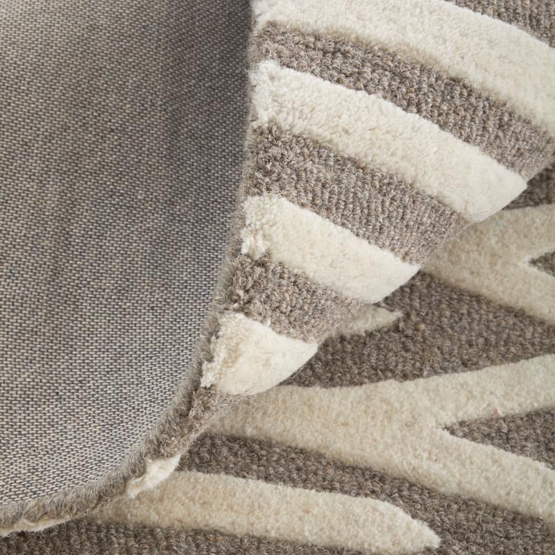 Grand Bazaar Wallace Hand Tufted Abstract Transitional Area Rug