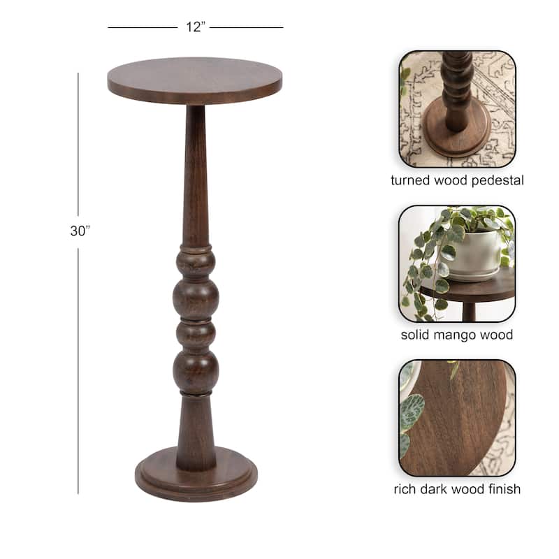 Kate and Laurel Wegner Wooden Drink Table