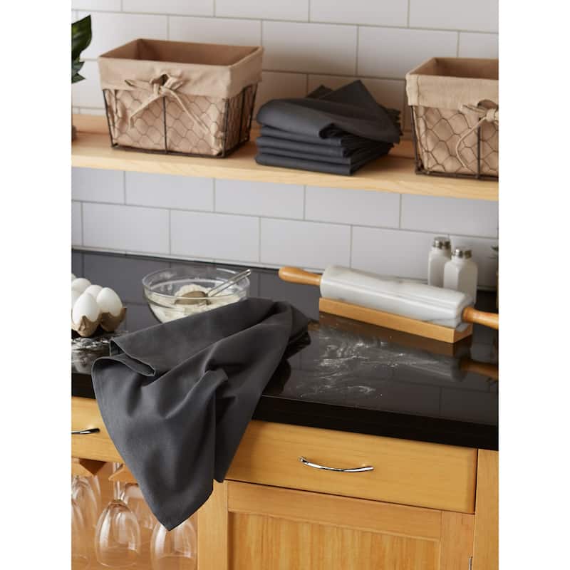 DII Flat Woven Dishtowels