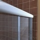 preview thumbnail 5 of 9, DreamLine Visions 56-60 in. W x 58 in. H Semi-Frameless Sliding Tub Door - 56" - 60" W