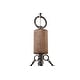 preview thumbnail 3 of 6, Oaks Aura Rustic Farmhouse 4-Light Wood Ceiling Light Drum Shabby Chic Wood Chandelier