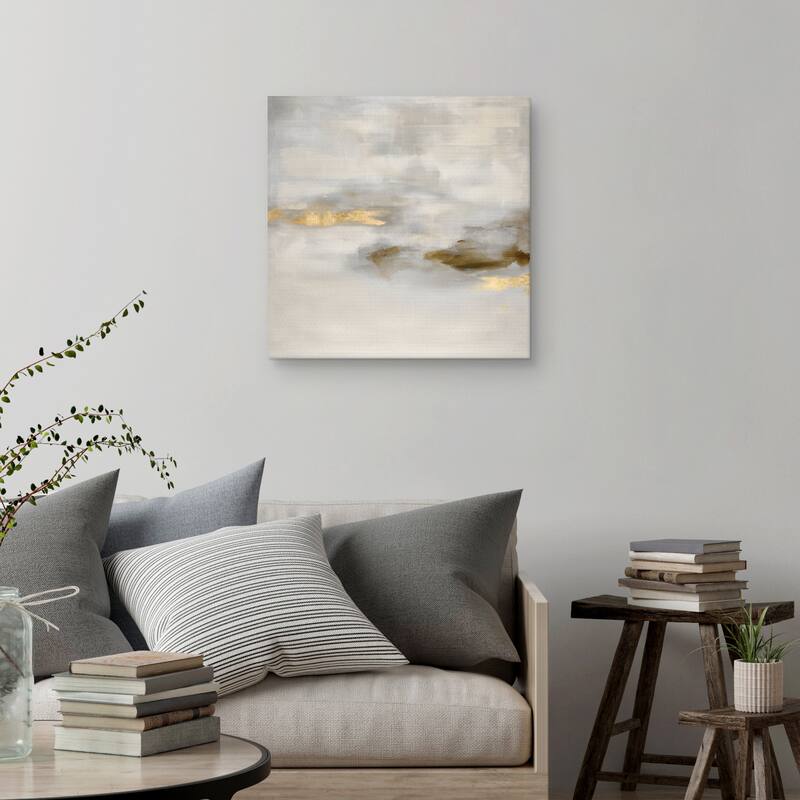 Ethereal with Brown by Rachel Springer Canvas Art Print