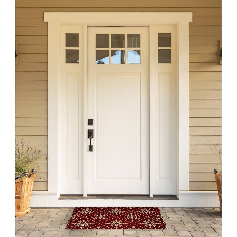 DII Christmas Holiday Doormat