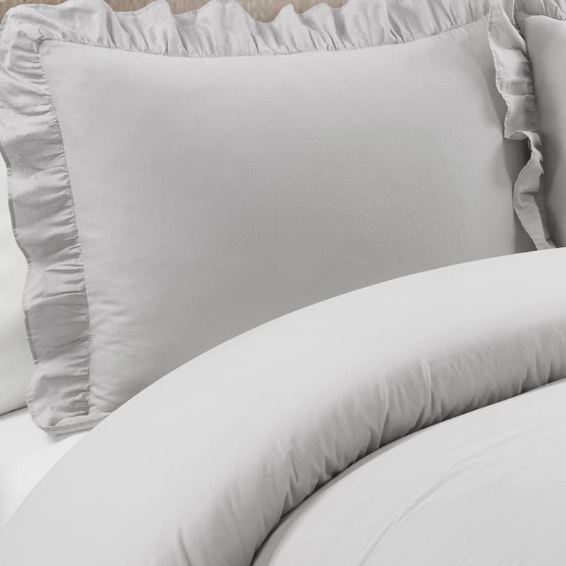 Lush Decor Reyna 3 Piece Cotton Duvet Set