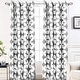 preview thumbnail 2 of 44, DriftAway Amelia Geo Thermal Insulated Blackout Curtain Panel Pair