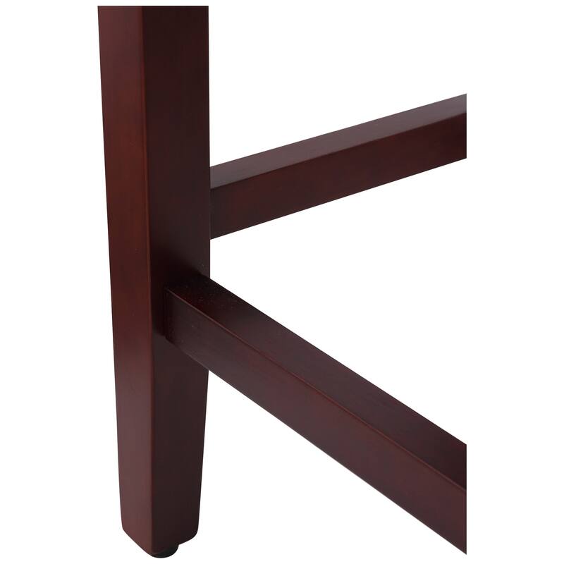 Jameson Upholstered Polyester Cherry 24 Inch Counter Stool (Set Of 2)