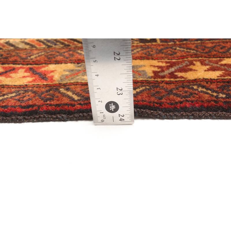 ECARPETGALLERY Hand-knotted Teimani Dark Navy Wool Rug - 3'0 x 4'9