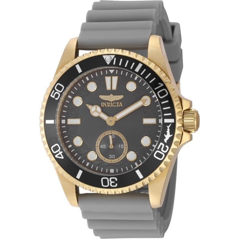 Invicta Men's 49354 Pro Diver Quartz VD78 Charcoal Dial Watch