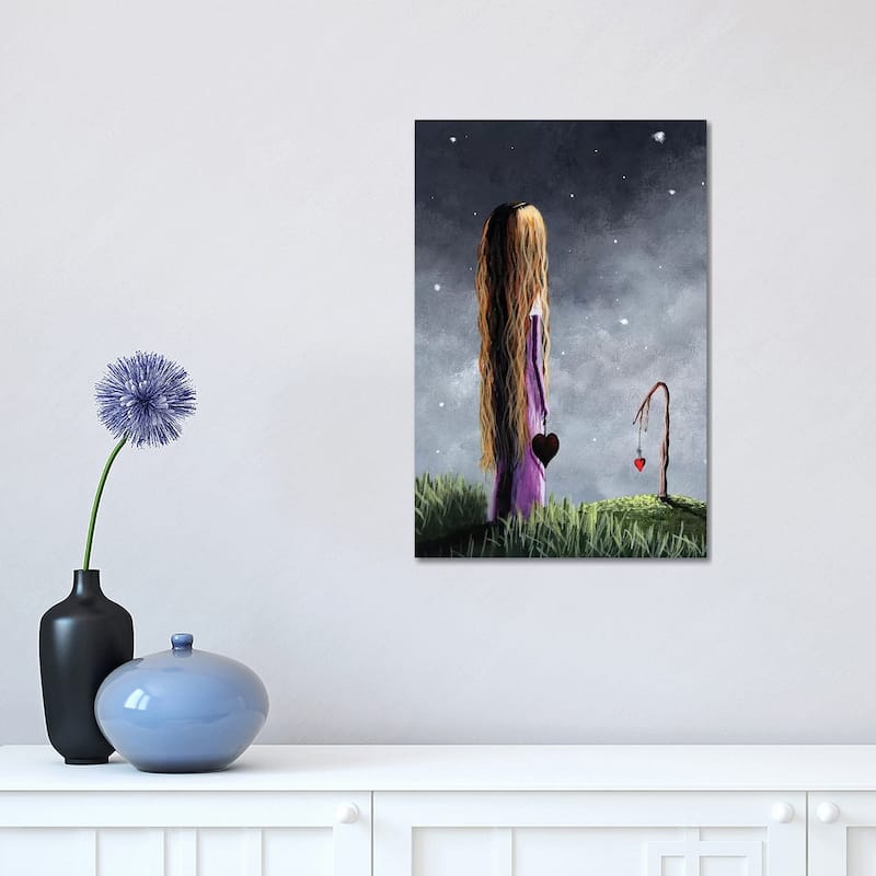iCanvas "You Will Always Be Remembered" by Moonlight Art Parlour Canvas Print - 18x12x1.5
