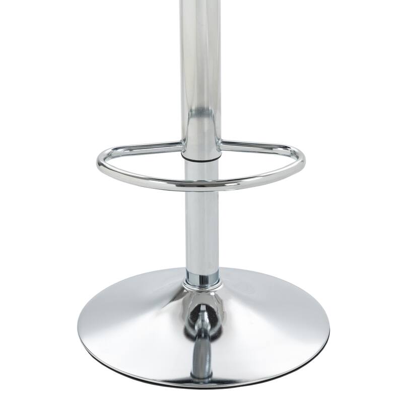 Modern Velvet 26" Adjustable Swivel Bar Stools (Set of 4)