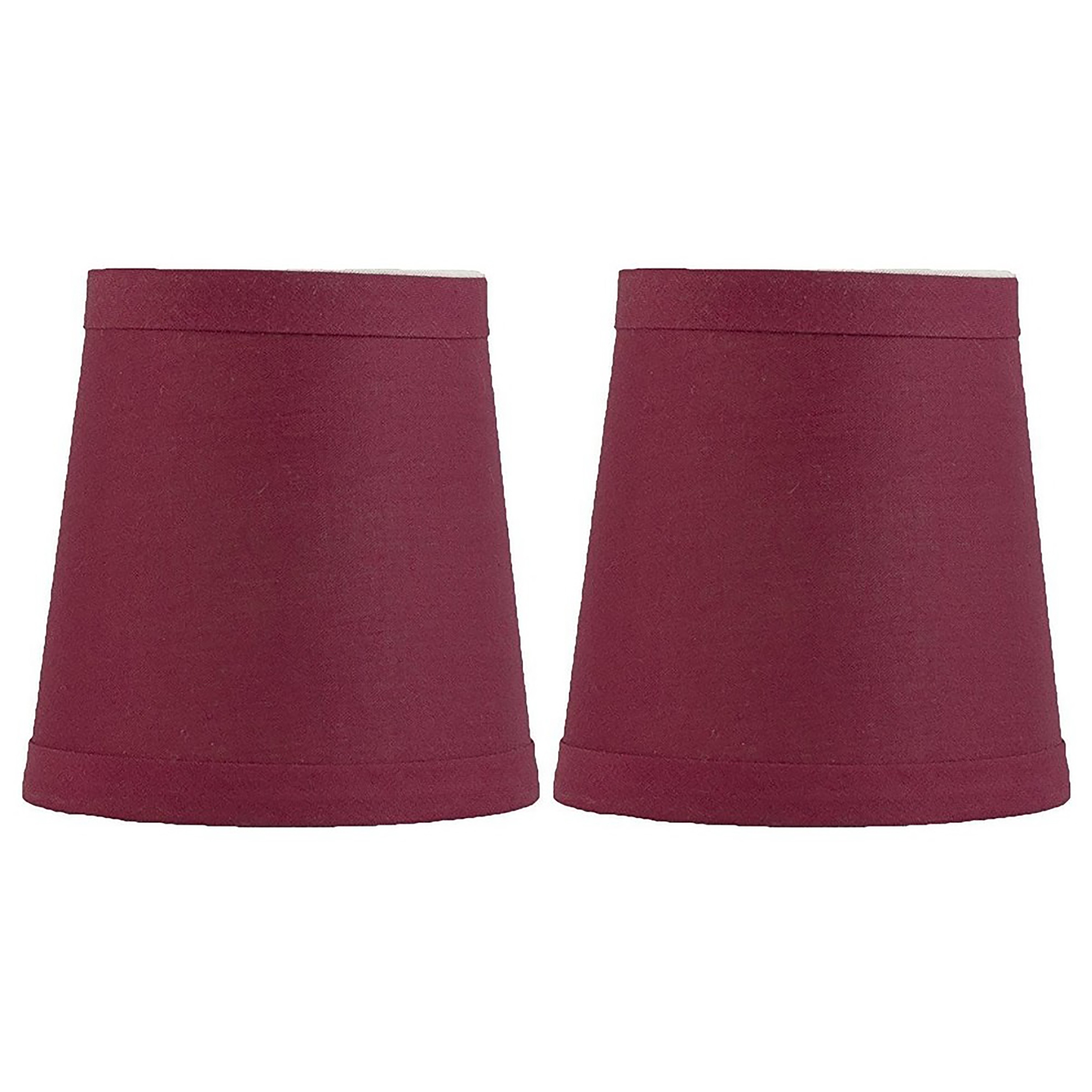 Linen Mini Chandelier Lamp Shade Clip On 4 inch Bottom Diameter 4.75 Height On Sale Bed Bath Beyond 32052062