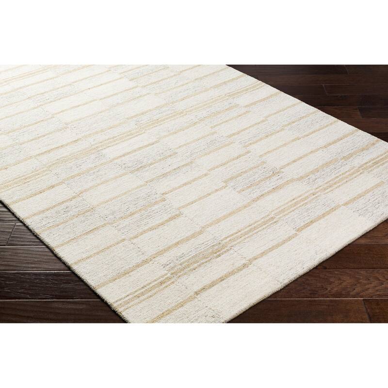Livabliss Sierra Hand Tufted Geometric Wool Rug