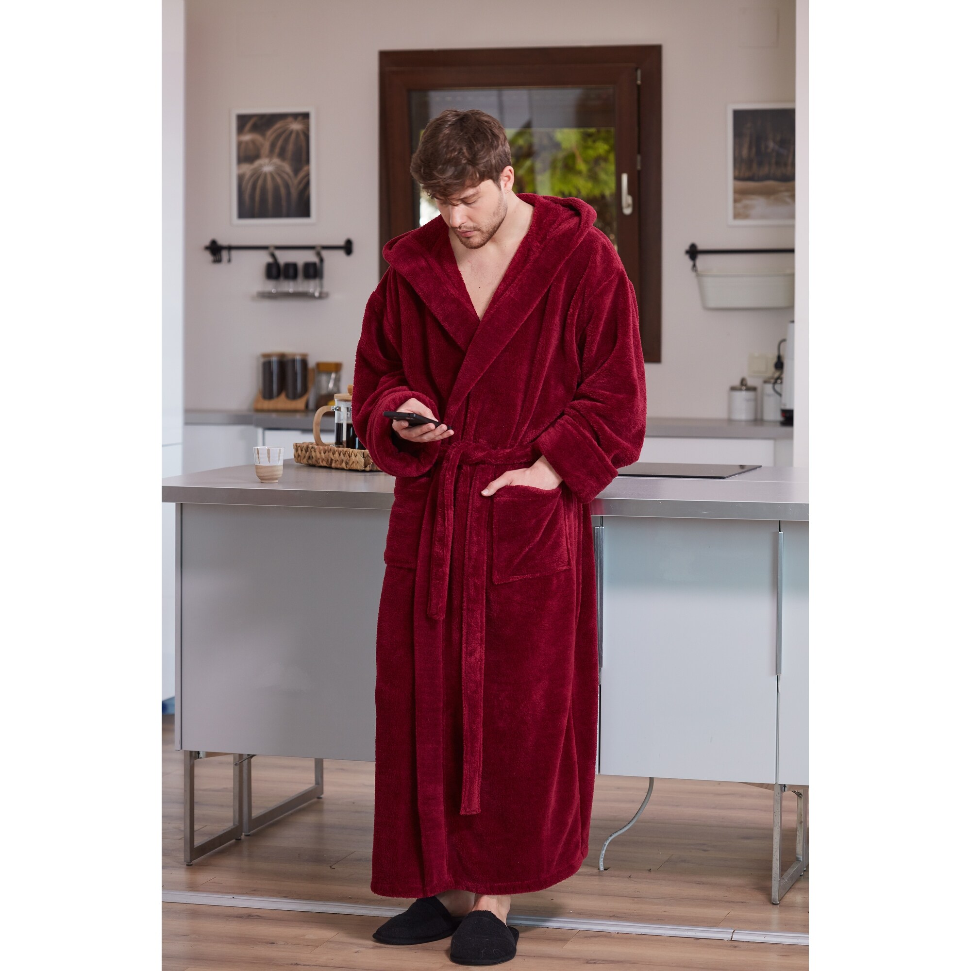 Floor length discount dressing gown mens