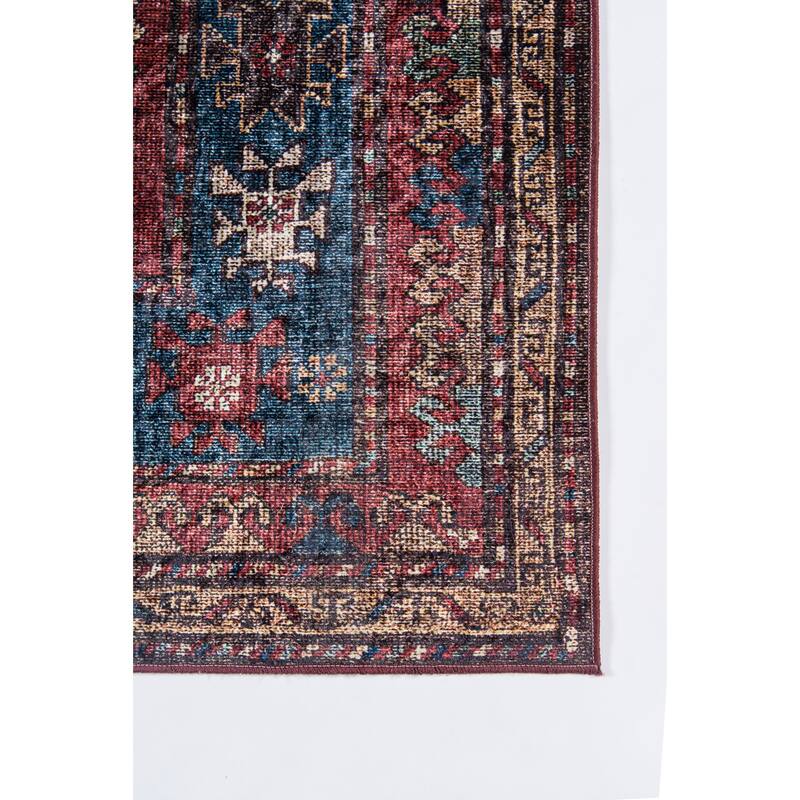 Momeni Karachi Polyester Traditional Oriental Area Rug