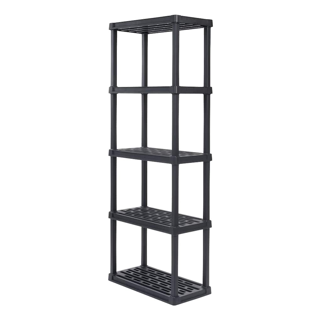 IRIS USA® Plastic Rack Shelf - Black